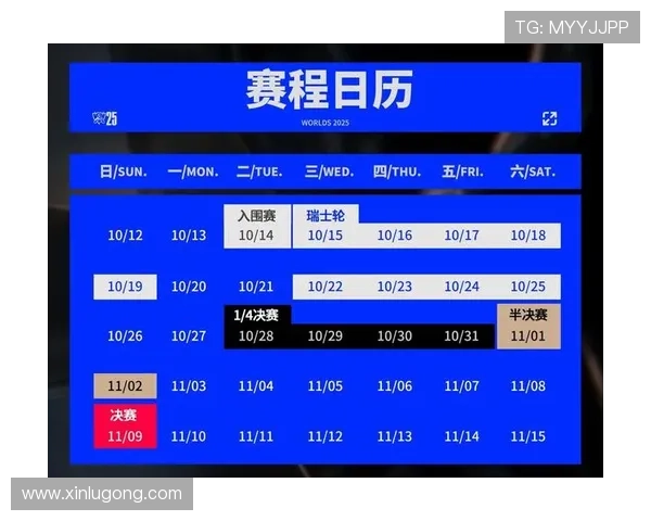 2025英雄联盟全球总决赛完整赛程时间地点与精彩对决全解析